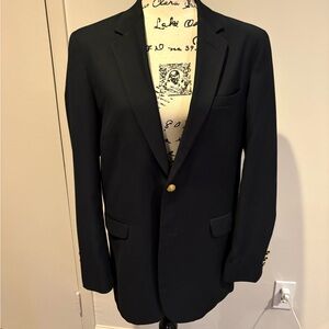 Nautica Men's Navy Blazer with Gold Button